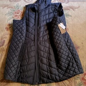 Weatherproof Plus Size Navy Vest